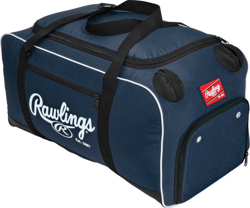 Rawlings | COVERT Duffle Equipment Bag | Baseball/Softball | Navy - Image 1